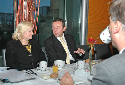 Gisela Piltz und Ralf Oberdorer